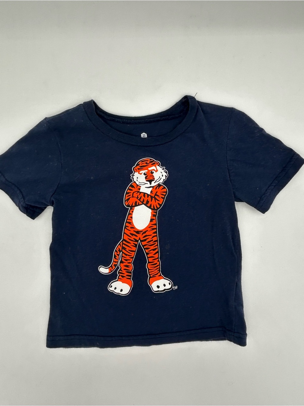 Kids Auburn Navy Short-Sleeve Tee-Shirt Size 3T/3